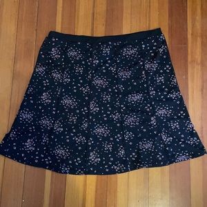 Flower flare skirt